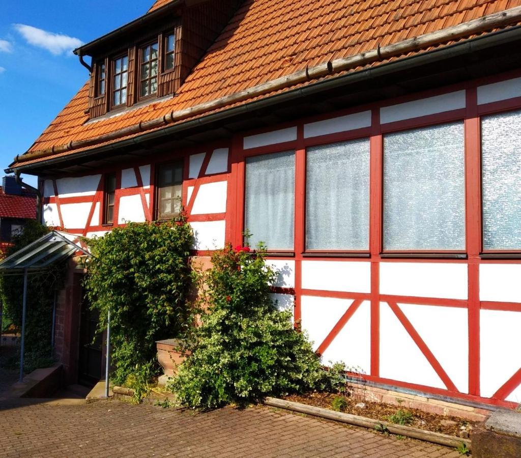 Ferienhaus Marre - Mit Grill, Feuerstelle Und Gartensauna Waldbrunn  ภายนอก รูปภาพ