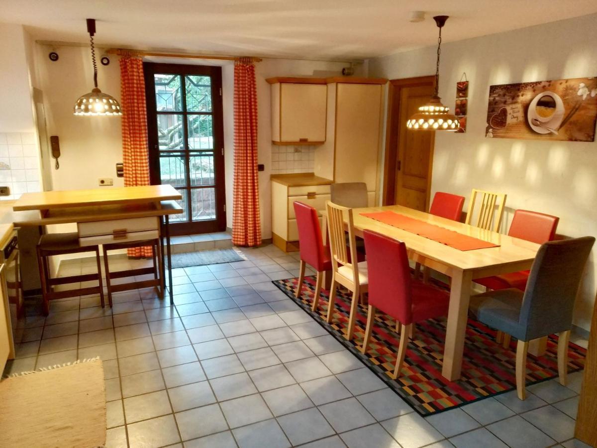 Ferienhaus Marre - Mit Grill, Feuerstelle Und Gartensauna Waldbrunn  ภายนอก รูปภาพ