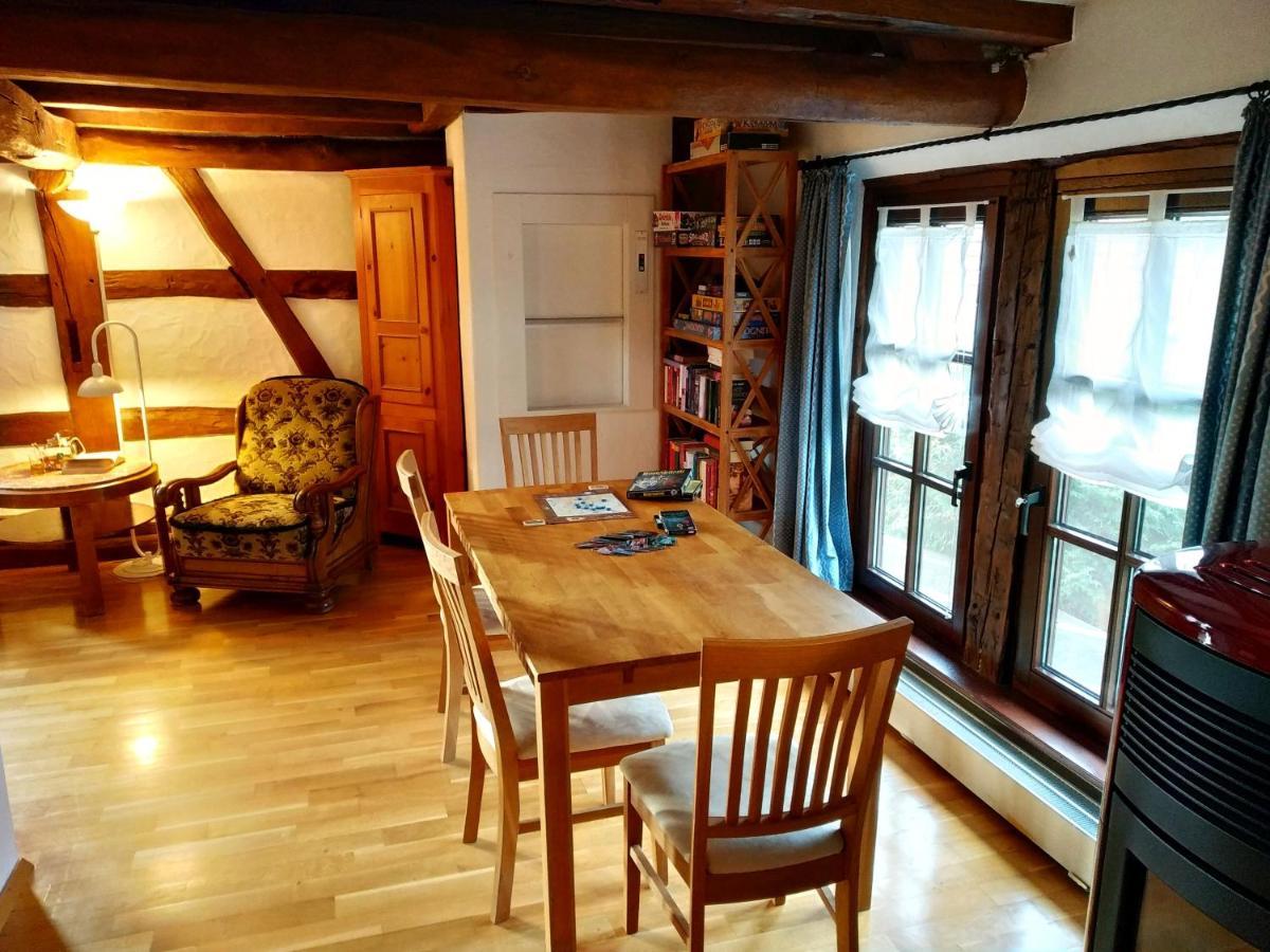 Ferienhaus Marre - Mit Grill, Feuerstelle Und Gartensauna Waldbrunn  ภายนอก รูปภาพ