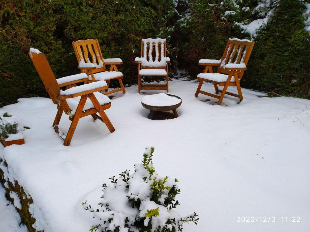 Ferienhaus Marre - Mit Grill, Feuerstelle Und Gartensauna Waldbrunn  ภายนอก รูปภาพ