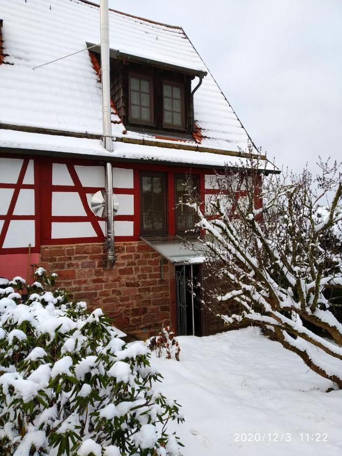 Ferienhaus Marre - Mit Grill, Feuerstelle Und Gartensauna Waldbrunn  ภายนอก รูปภาพ